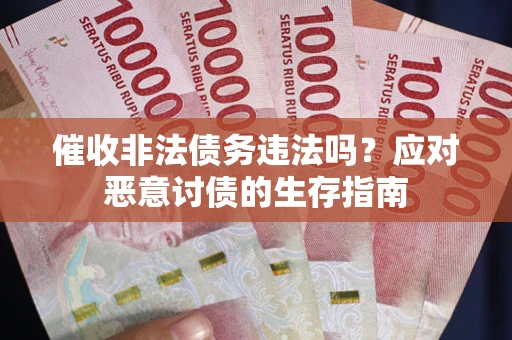 济南催收非法债务违法吗？应对恶意讨债的生存指南