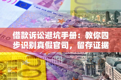济南借款诉讼避坑手册：教你四步识别真假官司，留存证据不踩雷
