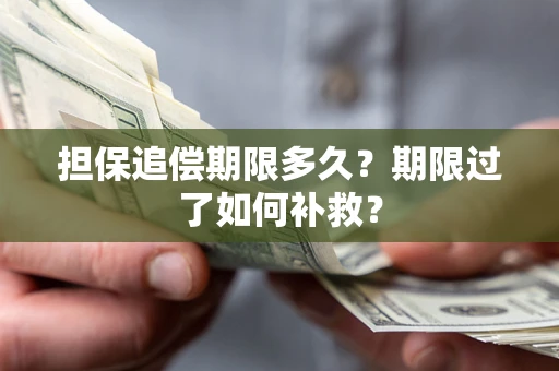 济南担保追偿期限多久？期限过了如何补救？