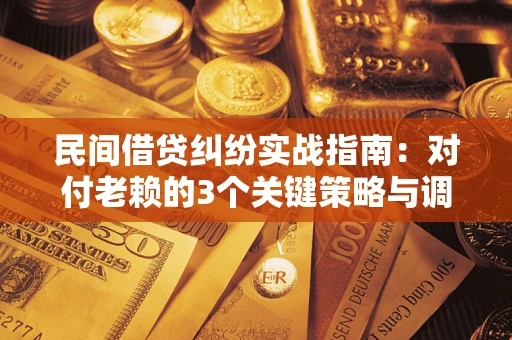 济南民间借贷纠纷实战指南：对付老赖的3个关键策略与调解盲区解析